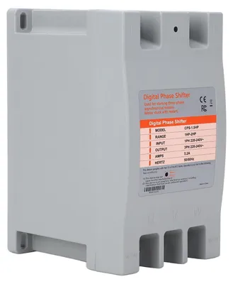 Phasenumformer 1,5 PS, 5,2 A, Einphasen- in Dreiphasen-Konverter