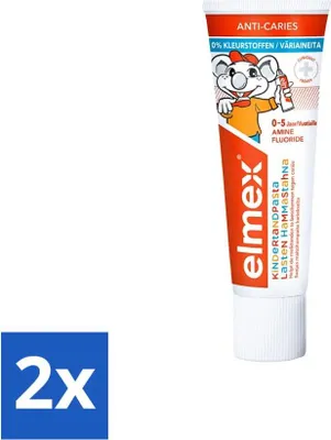 Produktbild von Elmex Gel-Zahnpasta für Kleinkinder (0–5 Jahre), 75 ml - Vorteilspack - 2 Stücke