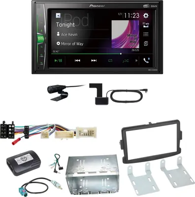 Produktbild von Pioneer DMH-A3300DAB USB DAB+ Digitalradio Einbauset für Renault Captur Master