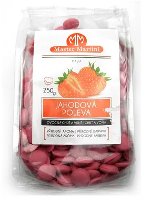 Obrázek produktu pro Jahodová poleva 250g