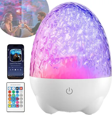 Produktbild von Sternenhimmel Projektor,Galaxy Projector 17 Lichtfarben,Sternenhimmel Projektor mit RG Dimming/Bluetooth/Touch Steuerung