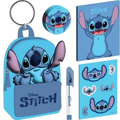 Productafbeelding van Lilo & Stitch sleutelhanger met mini-rugzakje van Stitch