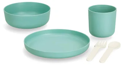 Produktbild von ZELLER Kinder-Essgeschirr 5tlg. blau