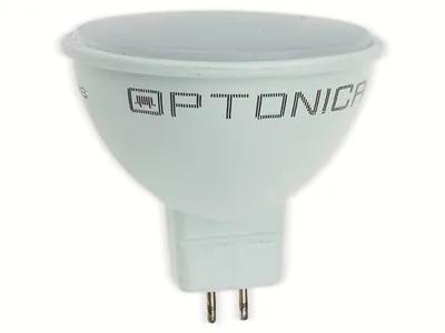 Produktbild von OPTONICA LED-Lampe 1196, GU5,3, MR16, EEK F, 7 W, 560 lm, 2700 K