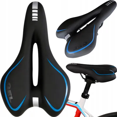 Produktbild von FIT4MED | Gel-sattel - Schwarz - 160 X 280 Mm - Bequem - 490g - Unisex - Airflow