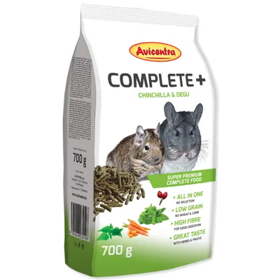 Obrázek produktu pro Avicentra COMPLETE+ činčila, osmák 700g
