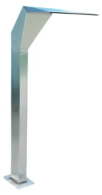 Produktbild von Pool Wasserfall Brunnen Edelstahl Wasserspiele Dekoration Anlage Schwimmbecken
