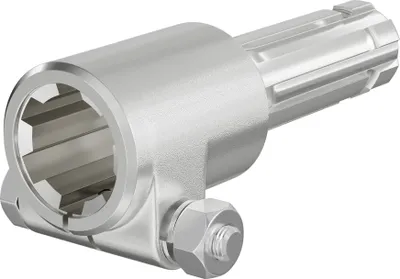 Obrázek produktu pro Kloubový hřídel, kloubový hřídel 140 mm s drážkovaným uložením hřídele 1 3/8" Z6 pro výstupní hřídel 1 1/8" Z6 traktoru