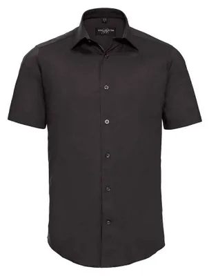 Produktbild von Russell Collection - Hemd für Herren FK2137 (S) (Schwarz)