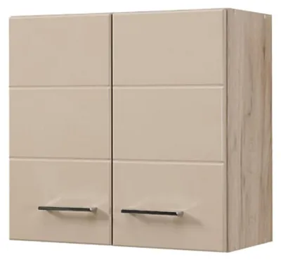 Produktbild von Dmora Küchenschrank Volvera 60x30x57h cm Beige, ein Regal, 2 Türen