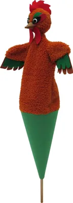 Produktbild von Tütenkasper / Tütenpuppen Henne 56 cm Mehrfarbig, 11361A