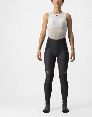 Image de CASTELLI Lange, pantalon de vélo sans bretelles - SORPASSO ROS W - Noir, taille L