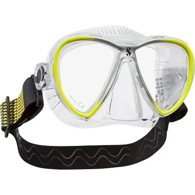 Immagine prodotto di Maschera SYNERGY TWIN CLEAR/YELLOW/SILV