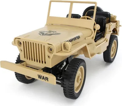 Produktbild von GFS Q65 1:10 RC 2.4G Cabrio Jeep Light Fernbedienung Four-Wheel Drive Militär Offroad Truck Kletterwagen Spielzeug(Y