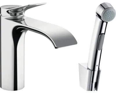 Obrázek produktu pro Umyvadlová baterie s bidetovou sprškou hansgrohe Vivenis chrom HG 75210000