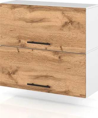 Zdjęcie produktu dla Szafka Kuchenna Wisząca Klapowa Modułowa Drewniana 80Cm Spremium Dąb Wotan