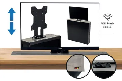 Obrázek produktu pro Motorizovaný zvedák pro TV monitory do 32", PREMIUM-M5ECO