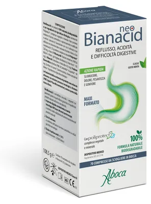 Immagine prodotto di Neobianacid 70 Compresse Masticabili