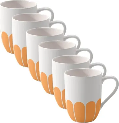 Produktbild von Villeroy & Boch 1045529651, Einzelbild, 0,29 l, Gelb, Porzellan, Becher, Universal