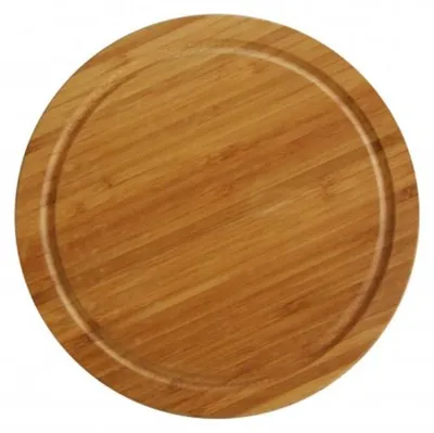 Produktbild von Bambus-Schneidebrett, rund, 29,8 cm