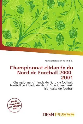 Produktbild von Nordirische Fußballmeisterschaft 2000–2001