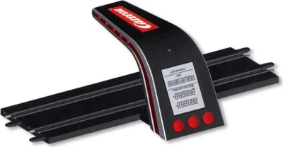 Produktbild von Carrera, Go und Go+ kompatibler digitaler Rundenzähler mit hintergrundbeleuchtetem LED-Display, Schwarz