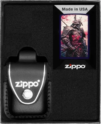 Produktbild von ZIPPO Feuerzeug-Set SAMURAI WARIOR DESIGN Geschenk No3