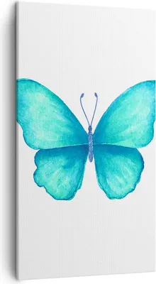 Produktbild von Bild auf Leinwand - Leinwandbild - Schmetterlinge Fliegen Kindheit Sommer - 45x80cm - Wand Bild - Wanddeko - Leinwanddruck - Bilder - Kunstdruck - Leinwand bilder - Wandkunst - PA45x80-2899