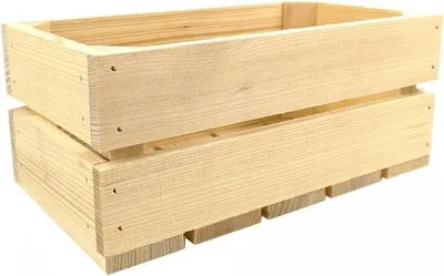 Produktbild von AMADEA Holzkiste aus Massivholz, 28x15x12 cm