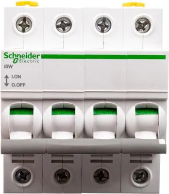 Image de Schneider A9S65491 Sectionneur 4P 100A Acti9 ISW