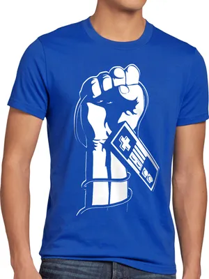 Produktbild von BaumwolleCloud 8-Bit  Power Herren T-Shirt 8-Bit  Gamepad 8-Bit Konsole Gamer