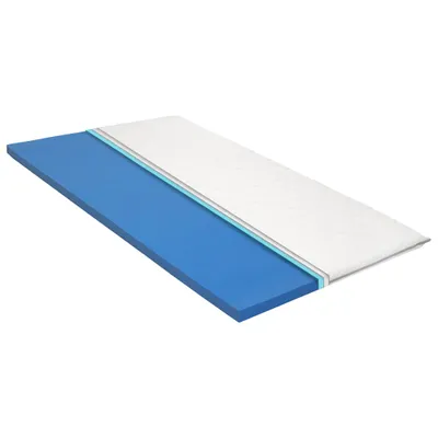 Zdjęcie produktu dla vidaXL Nakładka na materac 80 x 200 cm z wiskoelastycznej pianki z pamięcią kształtu 6 cm