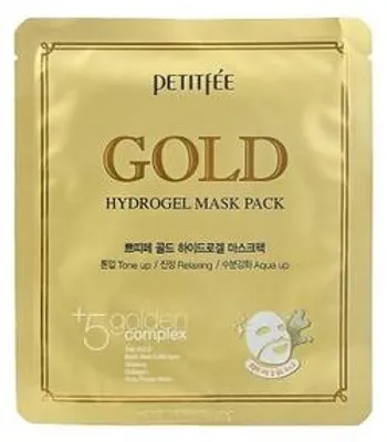 Image de PETITFEE Masque Hydrogel Or +5 complexe d'or 32 g - Masque hydrogel
