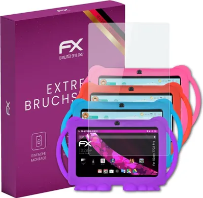 Produktbild von atFoliX FX-Hybrid-Glass Displayfolie kompatibel mit XGody T702 Pro Glasfolie