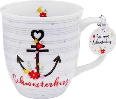 Produktbild von Gruss und Co 46479 Tasse Schwesterherz