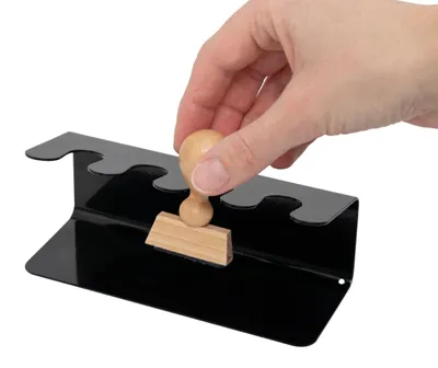 Immagine prodotto di MAUL porta timbri in metallo 15,6 x 6,1 x 6,5 cm nero