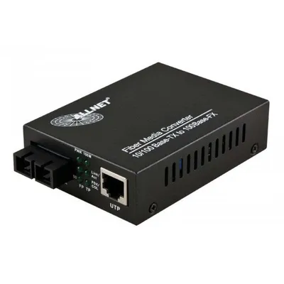 Productafbeelding van Z ALLNET mediaconverter, 10/100BASE-TX naar 100BASE-FX, multimode, SC-aansluiting, model ALL-MC102-SC-MM