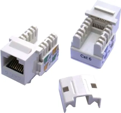Zdjęcie produktu dla DATACOM Keystone cat6 biały UTP