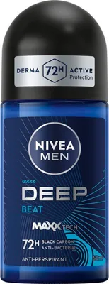 Produktbild von NIVEA Deo Men Antitranspirant Deep Beat Men Roll-on 50 ml