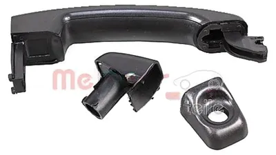 Imagen del producto de METZGER 2310648: Manija de puerta, delantera izquierda y delantera derecha, para RENAULT MASTER III Furgoneta (FV), color