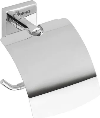 Obrázok produktu pre Držiak na toaletný papier X-SQUARE s vekom, chróm