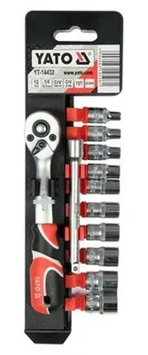 Obrázek produktu pro Yato YT-14432, 1/4", 12 kusů