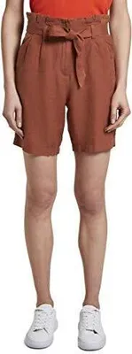 Produktbild von TOM TAILOR Shorts, Regular Fit Damen Orange - 38 / M