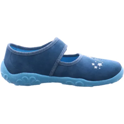 Produktbild von Superfit Mädchen Hausschuh Bonny blau