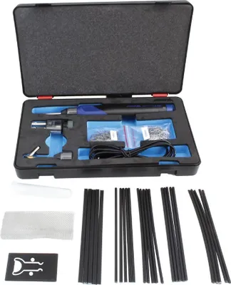 Immagine prodotto di Saldatore a stagno kit, saldatura strumenti con display a LED, temperatura regolabile, punte di saldatura e supporto per saldatore, per saldatura e riparazioni, mini saldatore elettrico a stagno professionale a batteria USB, 2500mAh ﻿500°C