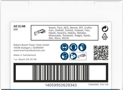 Produktbild von PRO AIZ 32 AIB Blatt für Multifunktionswerkzeuge, 32 x 50 mm, 25-tlg.