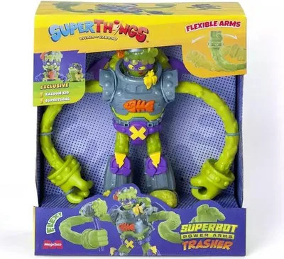 Zdjęcie produktu dla SuperThings SuperBot Trasher. Figurka