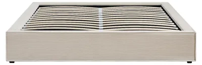 Produktbild von Bettkasten-Lattenrost - 180 x 200 cm - Cord - Creme - KARESO von YSMÉE