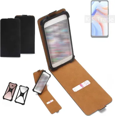 Produktbild von K-S-Trade Handyhülle Schutzhülle kompatibel mit Cubot Note 8 Hülle Case Cover Flip Style Bumper schwarz 1x