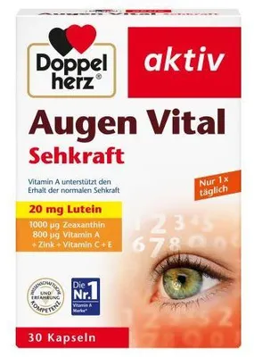 Obrázek produktu pro Doppelherz Eyes Vital Vision Active Capsules 30 kapslí